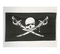 AZ FLAG - Drapeau Pirate Brethren of the Coast - 150x90 cm - Drapeau Corsaire 100% Polyester Avec Oeillets Métalliques Intégrés - Pavillon 110 g