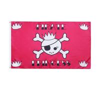 AZ FLAG Drapeau Pirate Princesse 90x60 cm Corsaire Polyester 100D 2 Œillets