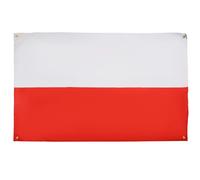 AZ FLAG Drapeau Pologne 150x90 cm avec 4 oeillets, Pavillon Polonais pour balcon ou mur
