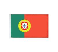 AZ FLAG - Drapeau Portugal - 150x90 cm - Polyester léger - Drapeau Portugais Avec Fourreau et Cordelettes - 80g