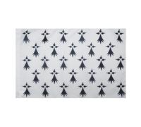 AZ FLAG - Drapeau Province de Bretagne - 150x90 cm - Drapeau Historique Breton 100% Polyester Avec Fourreau et cordelette - Pavillon 110 g