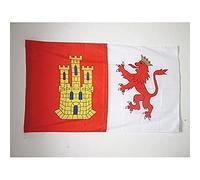 AZ FLAG - Drapeau Province de Cáceres - 150x90 cm - Drapeau Caceres En Estremadure 100% Polyester Avec Fourreau et cordelette - Pavillon 110 g
