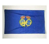 AZ FLAG - Drapeau Province de Huelva - 150x90 cm - Drapeau Huelva En Andalousie 100% Polyester Avec Fourreau et cordelette - Pavillon 110 g