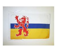 AZ FLAG - Drapeau Province de Limbourg - 45x30 cm - Pavillon Limburg Aux Pays-Bas 100% Polyester Avec Deux Cordelettes - 20g