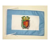 AZ FLAG Drapeau Province de Malaga 45x30 cm Polyester 100D Cordelettes