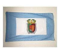 AZ FLAG - Drapeau Province de Malaga - 90x60 cm - Drapeau Malaga En Andalousie 100% Polyester Avec Fourreau et Cordelette - Pavillon 50 g