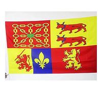 AZ FLAG - Drapeau Pyrénées-Atlantiques - 150x90 cm - Drapeau Département Pyrénéen - Bearn 100% Polyester Avec Fourreau et cordelette - Pavillon 110 g