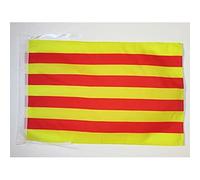 Drapeau Pyrénées Orientales 45x30cm - PAVILLON département pyrénéen 30 x 45 cm haute qualité - AZ FLAG