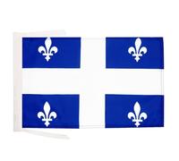 Drapeau Québec 45x30cm - PAVILLON québécois - Canada 30 x 45 cm haute qualité - AZ FLAG
