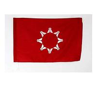 AZ FLAG Drapeau République de Lakota 150x90 cm Polyester 100D Fourreau | Usage intérieur et extérieur Drapeau décoratif du mouvement des Indiens d’Amérique coutures doubles et bords renforcés