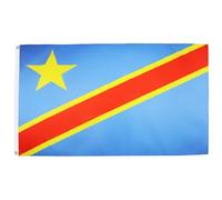 AZ FLAG Drapeau République Démocratique du Congo 150x90 cm 2 Œillets