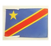 Drapeau République Démocratique du Congo 45x30cm - PAVILLON congolais 30 x 45 cm haute qualité - AZ FLAG