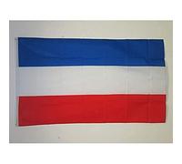 AZ FLAG - Drapeau République Fédérale de Yougoslavie - 150x90 cm - Drapeau Yougoslave 100% Polyester Avec Oeillets Métalliques Intégrés - Pavillon 110 g