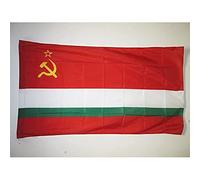 AZ FLAG Drapeau République socialiste soviétique du Tadjikistan 1929-1990 90x60cm - Drapeau de la RSST d'URSS 60 x 90 cm Fourreau pour hampe