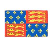 AZ FLAG - Drapeau Roi Édouard III d'Angleterre - 150x90 cm - Drapeau Anglaise Royale 100% Polyester Avec Oeillets Métalliques Intégrés - Pavillon 110 g