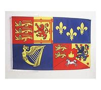 AZ FLAG - Drapeau royal Royaume-Uni 1714-1801 Maison d'Hanovre - 45x30 cm - Pavillon Rois Britanniques 100% Polyester Avec Deux Cordelettes - 20g