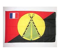 AZ FLAG - Drapeau Royaume coutumier de Sigave - 150x90 cm - Drapeau Futuna 100% Polyester Avec Fourreau et cordelette - Pavillon 110 g