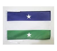 AZ FLAG Drapeau Royaume d'Araucanie et de Patagonie 45x30cm - PAVILLON Royaume de Nouvelle-France 30 x 45 cm Haute qualité