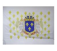 AZ FLAG Drapeau Royaume de France Anges 90x60 cm Polyester 100D Fourreau