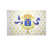 AZ FLAG Drapeau Royaume de France Cœur de Jésus 90x60 cm Fourreau