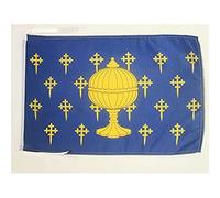 AZ FLAG Drapeau Royaume de Galice 409-1833 45x30 cm Cordelettes