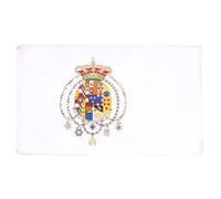 AZ FLAG - Drapeau Royaume des Deux-Siciles 1816-150x90 cm - Drapeau Italie - Sicile 100% Polyester Avec Oeillets Métalliques Intégrés - Pavillon 110 g