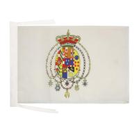 AZ FLAG Drapeau Royaume des Deux-Siciles 1816 45x30 cm Cordelettes