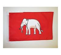 AZ FLAG Drapeau Royaume du Siam 1350-1939 45x30 cm Cordelettes