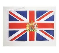 AZ FLAG Drapeau Royaume-Uni avec armes 45x30 cm Polyester 100D Cordelettes