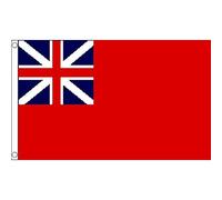 AZ FLAG - Drapeau Royaume-Uni Red Ensign Colonial - 90x60 cm - Drapeau Empire Colonial Britannique 100% Polyester Avec Oeillets Métalliques Intégrés - Pavillon 50 g