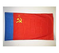 AZ FLAG - Drapeau Russie RSFSR 1954-1991 - 150x90 cm - Drapeau De La Rsfsr En Urss 100% Polyester Avec Fourreau et cordelette - Pavillon 110 g