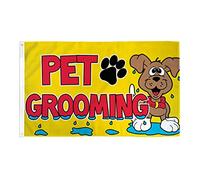 AZ FLAG - Drapeau Salon pour Animal de Compagnie - 150x90 cm - Drapeau Pet Grooming 100% Polyester avec Oeillets Métalliques Intégrés - Pavillon 110 g