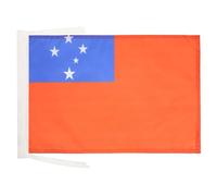 Drapeau Samoa 45x30cm - PAVILLON samoan 30 x 45 cm haute qualité - AZ FLAG