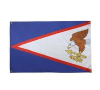 AZ FLAG Drapeau Samoa américaines 150x90 cm avec 4 oeillets, Pavillon Américain pour balcon ou mur