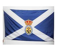 AZ FLAG - Drapeau Santa Cruz de Tenerife - 150x90 cm - Drapeau Iles Canaries - Canarias 100% Polyester Avec Fourreau et cordelette - Pavillon 110 g