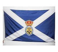 AZ FLAG - Drapeau Santa Cruz de Tenerife - 90x60 cm - Drapeau Iles Canaries - Canarias 100% Polyester avec Fourreau et Cordelette - Pavillon 50 g