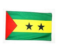 AZ FLAG Drapeau Sao Tomé 150x90 cm Santoméen Polyester 100D 2 Œillets