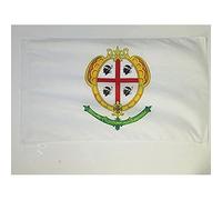 AZ FLAG - Drapeau Sardaigne ancien - 150x90 cm - Drapeau Sarde Avant 1995 100% Polyester Avec Fourreau et cordelette - Pavillon 110 g