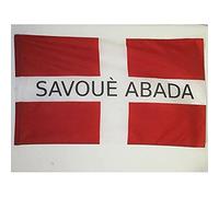 AZ FLAG - Drapeau Savoie Indépendantiste - 150x90 cm - Drapeau Savoyard Libre 100% Polyester Avec Fourreau et cordelette - Pavillon 110 g