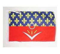 AZ FLAG Drapeau Seine-Saint-Denis 45x30 cm Polyester 100D Cordelettes