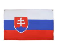 AZ FLAG Drapeau Slovaquie 150x90 cm avec 4 oeillets, Pavillon Slovaque pour balcon ou mur
