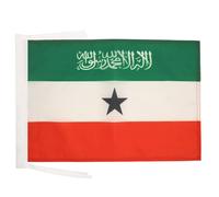 AZ FLAG - Drapeau Somaliland - 45x30 cm - Pavillon Somali 100% Polyester Avec Deux Cordelettes - 20g