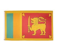 AZ FLAG Drapeau Sri Lanka 90x60 cm Sri lankais Polyester 100D 2 Œillets