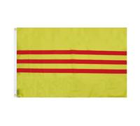 AZ FLAG - Drapeau Sud Vietnam - 90x60 cm - Drapeau Vietnamien - Viet Nam Du Sud 100% Polyester Avec Oeillets Métalliques Intégrés - Pavillon 50 g