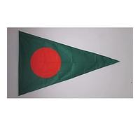 AZ FLAG - Drapeau Surf vert et cercle orange Spécial Extérieur - 150x90 cm - Pavillon Flamme De Baignade - Plage En Maille Bloquée Avec Anneaux Plastiques Intégrés
