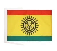 AZ FLAG Drapeau Taínos des grandes Antilles 45x30 cm Cordelettes