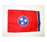Drapeau Tennessee 45x30cm - PAVILLON Etat américain - USA - Etats-Unis 30 x 45 cm haute qualité - AZ FLAG