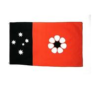 AZ FLAG - Drapeau Territoire du Nord - 90x60 cm - Drapeau Australien - Australie 100% Polyester Avec Oeillets Métalliques Intégrés - Pavillon 50 g