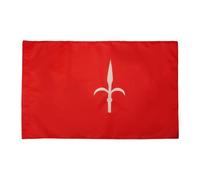 AZ FLAG - Drapeau Territoire libre de Trieste 1947-1954 - 90x60 cm - Drapeau Territorio Libero Di Trieste 100% Polyester Avec Fourreau et Cordelette - Pavillon 50 g