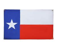 AZ FLAG Drapeau Texas 150x90 cm Drapeau Texan Polyester Léger 4 Œillets